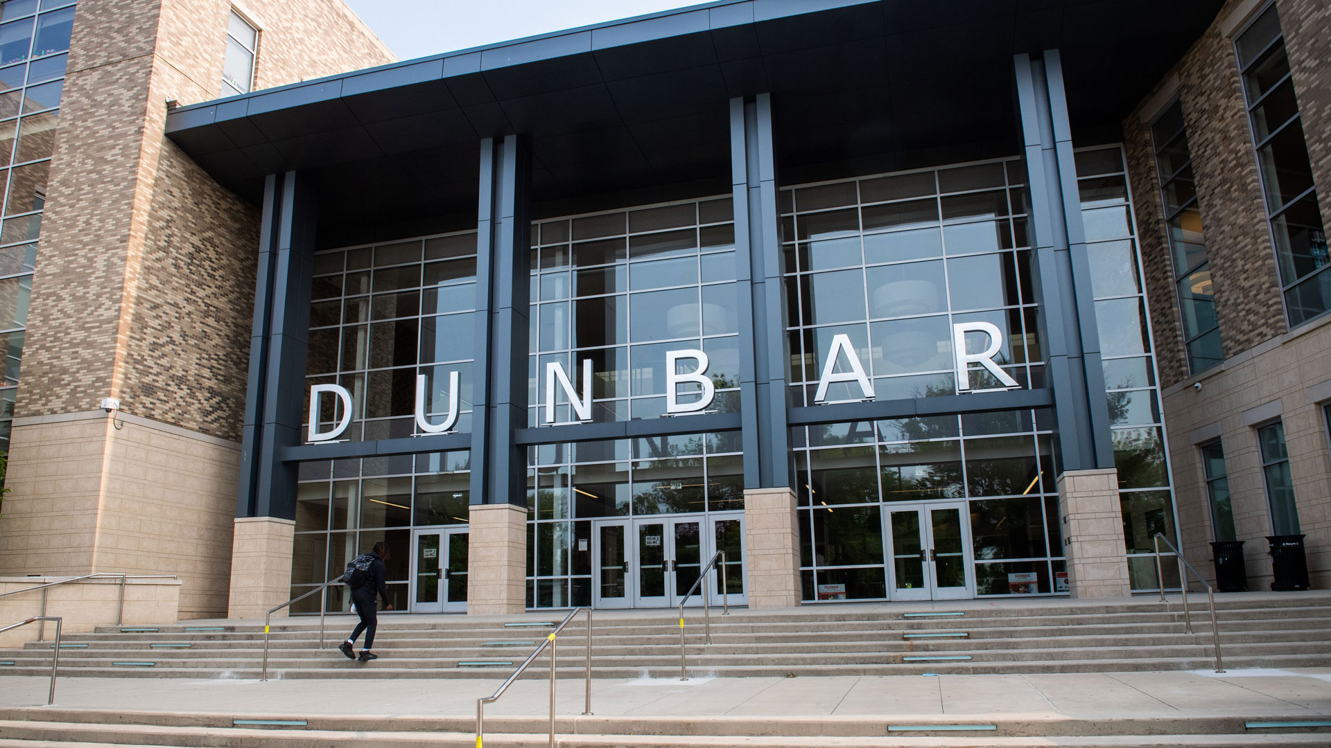 exterior of dunbar high school