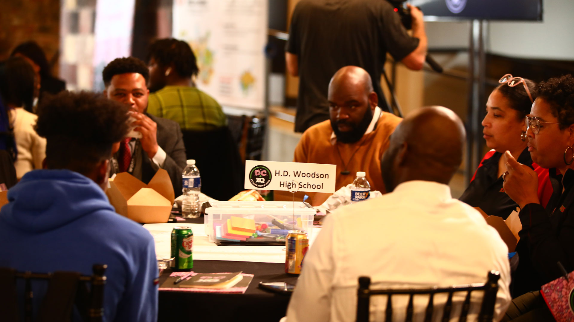 picture of hd woodson high school group at design days